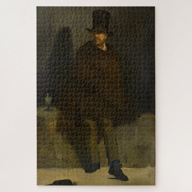 Quebra-cabeça Édouard Manet: A Absinthe Drinker (Vertical)