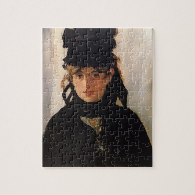 Quebra-cabeça Edouard Manet-Berthe Morisot, um buquê das (Vertical)