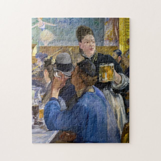 Quebra-cabeça Edouard Manet - Canto de um Café-Concerto (Vertical)