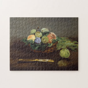 Quebra-cabeça Edouard Manet - Cesta de Frutas