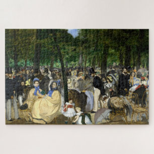 Quebra-cabeça Edouard Manet - Música nos Jardins das Tulherias