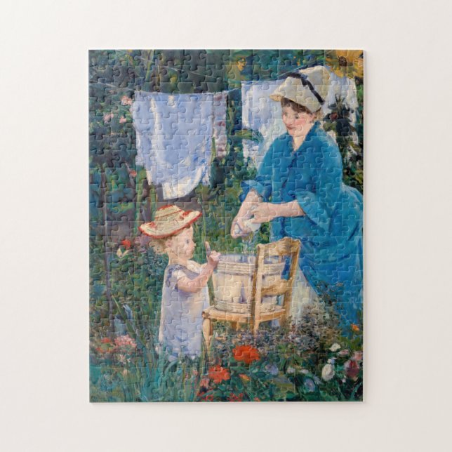 Quebra-cabeça Edouard Manet - Roupa suja (Vertical)