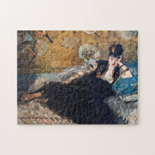 Quebra-cabeça Edouard Manet - Senhora com Leques