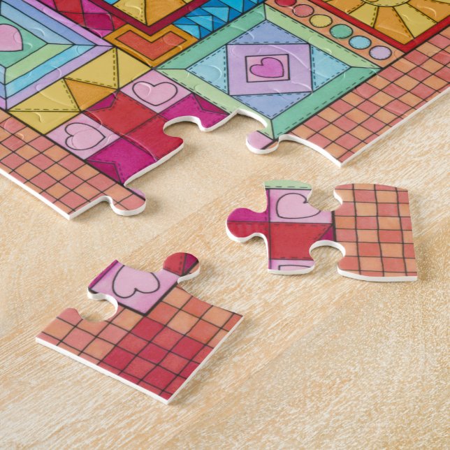 Quebra-cabeça Edredão Enchanted do conto de fadas (Lateral)