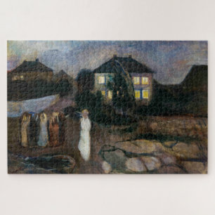 Quebra-cabeça Edvard Munch - A Tempestade