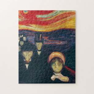 Quebra-cabeça Edvard Munch - Ansiedade