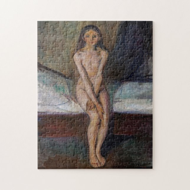 Quebra-cabeça Edvard Munch - Puberdade (Vertical)