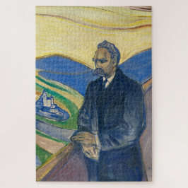 Quebra-cabeça Edvard Munch - Retrato de Friedrich Nietzsche Queb