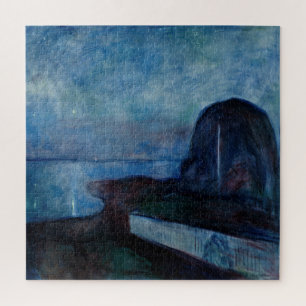 Quebra-cabeça Edvard Munch - Starry Night 1893