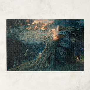 Quebra-cabeça Edward Robert Hughes Fantazie za soumraku Quebra-c