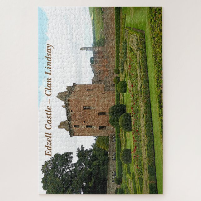 Quebra-cabeça Edzell Castle Scotland - Clan Lindsay (Vertical)