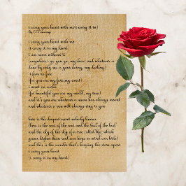 Quebra-cabeça EE Cummings Poem