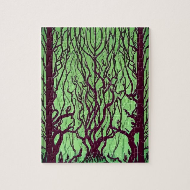 Quebra-cabeça Eerie Tree (Vertical)