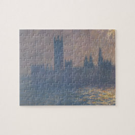 Quebra-cabeça Efeito da luz solar de Monet