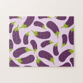 Quebra-cabeça EggPlant EggPlant Purple Vegetal Design