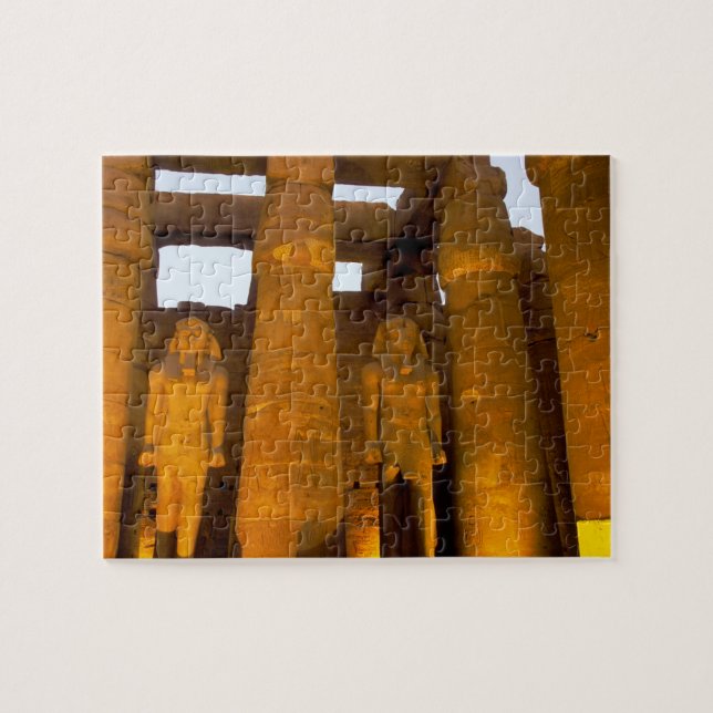 Quebra-cabeça Egito, Luxor. Templo de Karnack. (Horizontal)