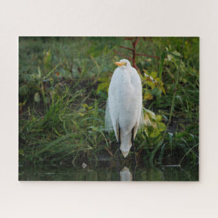 Quebra-cabeça Egret do excelente