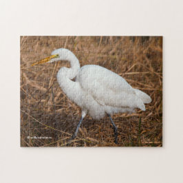 Quebra-cabeça Egret do Excelente Elegante nas Leeds