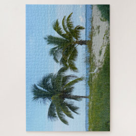 Quebra-cabeça Egret do Excelente, Ilha do Abaco Excelente, Baham