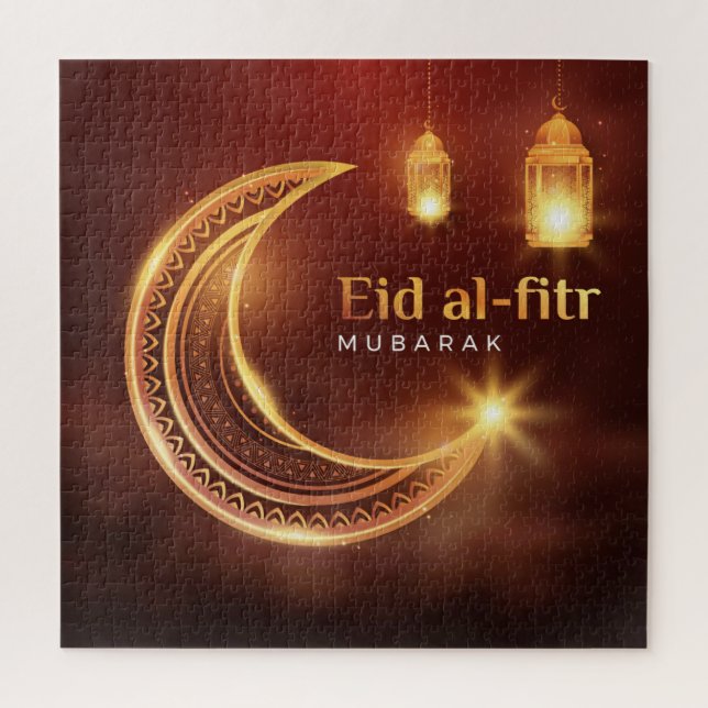 Quebra-cabeça Eid Al-Fitr Mubarak (Vertical)