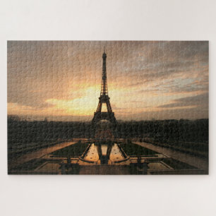 Quebra-cabeça eiffel dawn