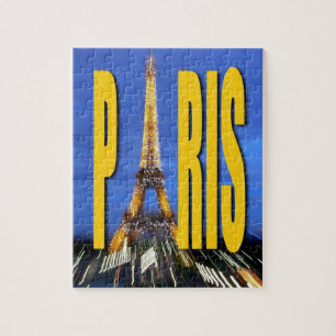 Quebra-cabeça Eiffel Tower Paris França