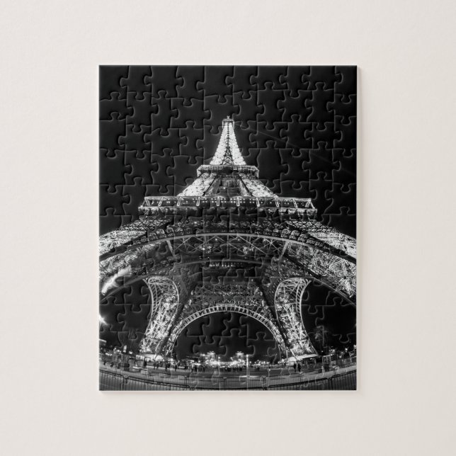 Quebra-cabeça Eiffel Tower Paris França (Vertical)