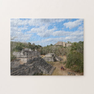 Quebra-cabeça Ek Balam, Mayan Ruins, México