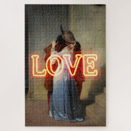 Quebra-cabeça El Bacio Remix – Neon “LOVE” Wall Art & Merch