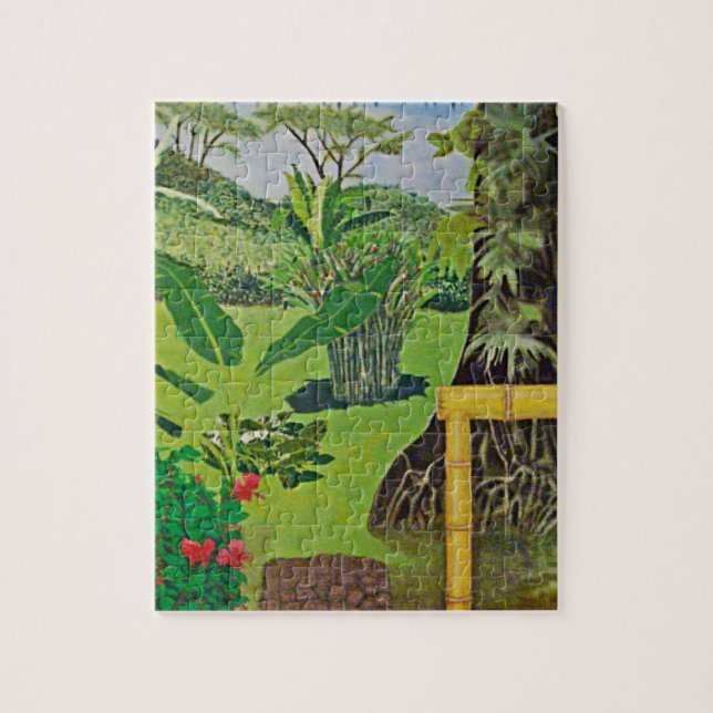 Quebra-cabeça EL Caribe - costa das caraíbas de Costa Rica (Vertical)