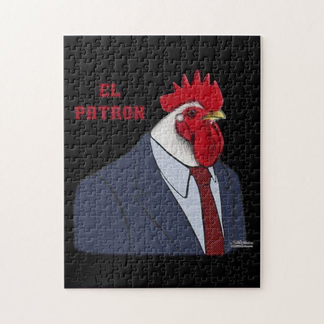 Quebra-cabeça El Gallo Patron (Vertical)