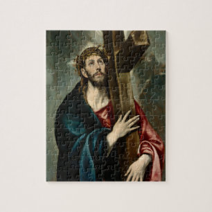 Quebra-cabeça El Greco - Christ Carrying The Cross