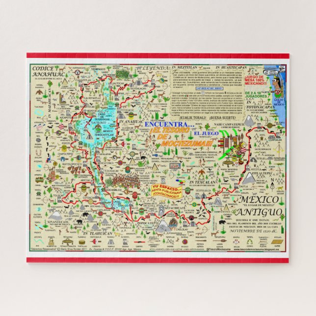 Quebra-cabeça El juego del tesoro en~ ROMPECABEZAS"QUEBRA-CABEÇA (Horizontal)