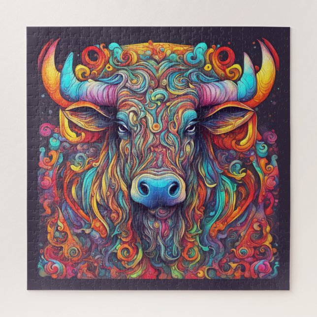 Quebra-cabeça el toro (Vertical)