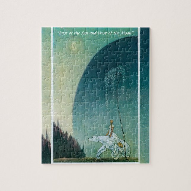 Quebra-cabeça Ela Manteve-se firme até o Urso Kay Nielsen (Vertical)