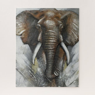 Quebra-cabeça Elefante de Encargo