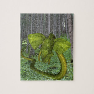 Quebra-cabeça Elefante Python Incrível