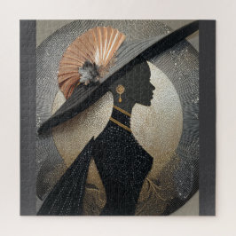 QUEBRA-CABEÇA ELEGÂNCIA COROADA #1