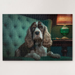 Quebra-cabeça Elegante Cocker Spaniel Classic, Design