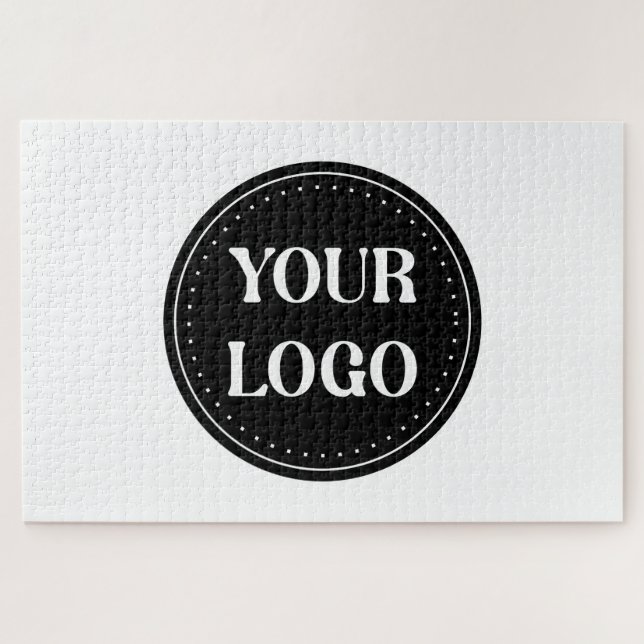 Quebra-cabeça elegante, moderno, refinado e editável. (Horizontal)