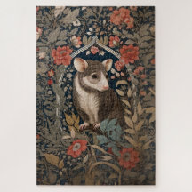 Elegante Possum William Morris Inspirou Floral