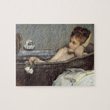 Elegante Woman in the Bath (por Alfred Stevens)