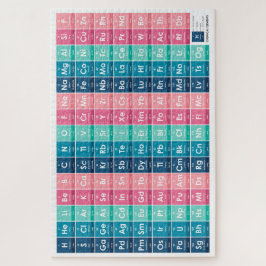 Quebra-cabeça Elementos da Mesa Periódica 1014 Peças