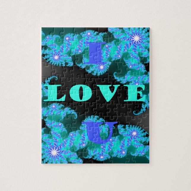 Quebra-cabeça Elementos de Amor Cósmico Impressão de Arte (Vertical)
