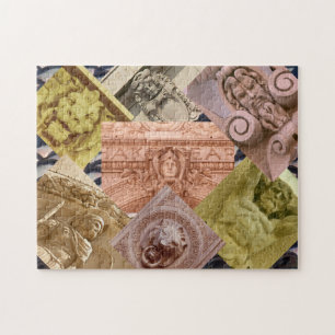 Quebra-cabeça - Elementos de arquitetura