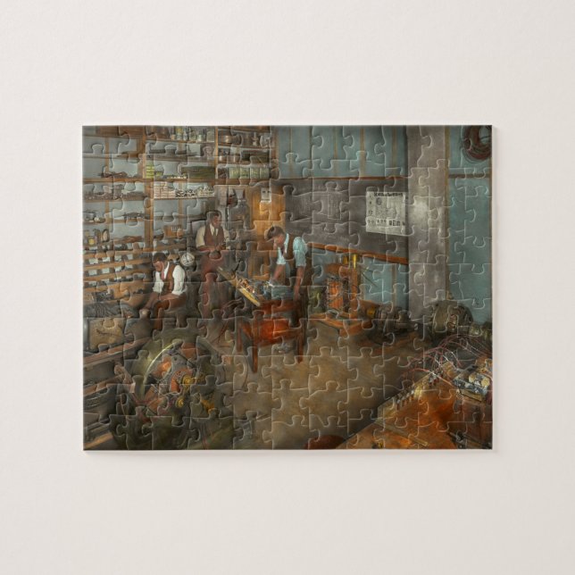 Quebra-cabeça Eletricista - curso 1915 da engenharia elétrica (Horizontal)