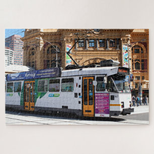 Quebra-cabeça elétrico da cidade de Melbourne, Victoria, Austr