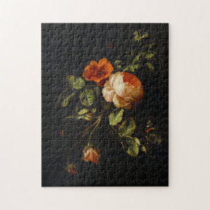 Quebra-cabeça Elias van den Broeck, vida com Rosas