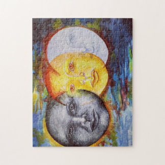 Quebra-cabeça Elipse solar de arte original