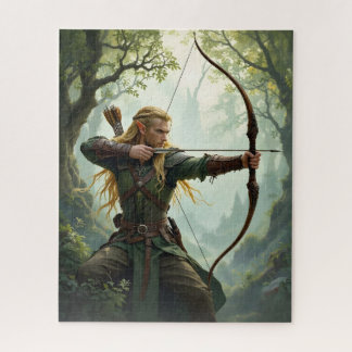 Quebra-cabeça Elven Archer do Parque Woodland